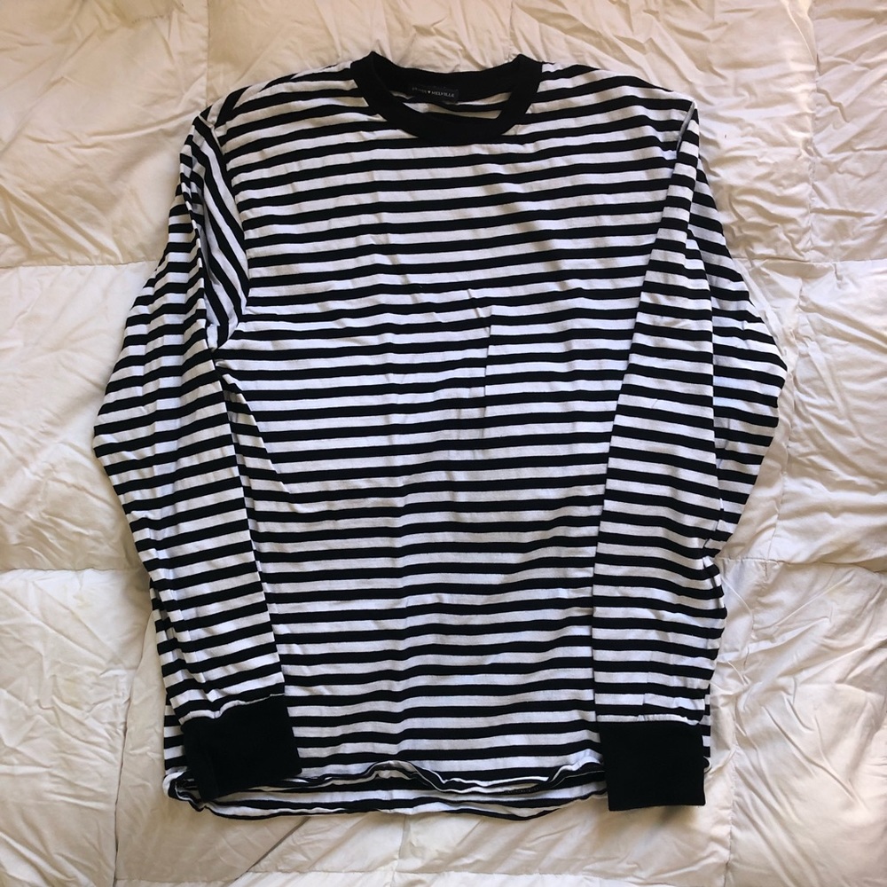 Brandy Melville Striped Long-sleeve